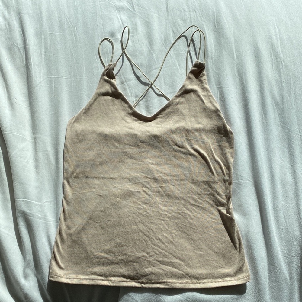 Cream cami top